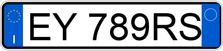 Numer rejestracyjny EY789RS posiada NISSAN Micra 4a serie