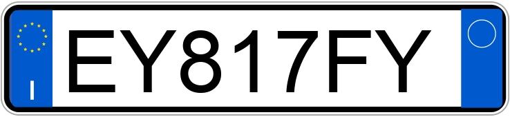 Numer rejestracyjny EY817FY posiada PEUGEOT 2008 1o serie