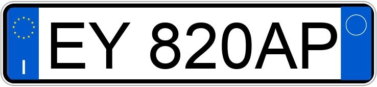 Numer rejestracyjny EY820AP posiada SKODA Yeti