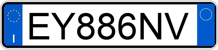 Numer rejestracyjny EY886NV posiada ALFA ROMEO Giulietta Numer rejestracyjny EY886NV posiada ALFA ROMEO Giulietta