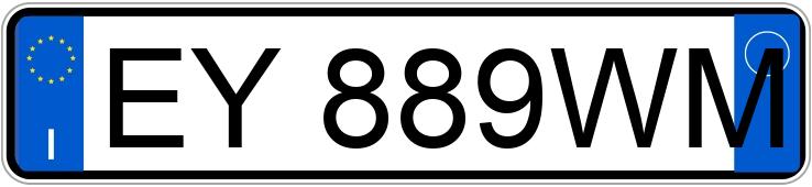 Numer rejestracyjny EY889WM posiada RENAULT Clio 4a serie