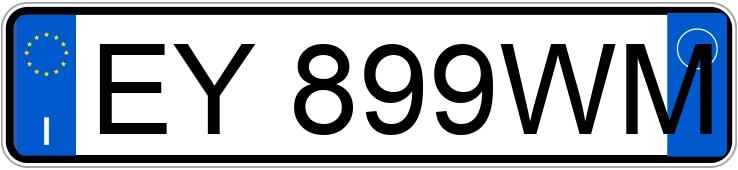 Numer rejestracyjny EY899WM posiada RENAULT Captur 1a serie