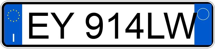 Numer rejestracyjny EY914LW posiada MINI Mini Countrym.