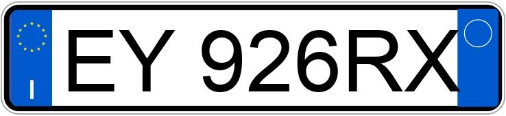 Numer rejestracyjny EY926RX posiada OPEL Corsa 5a serie Numer rejestracyjny EY926RX posiada OPEL Corsa 5a serie