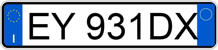 Numer rejestracyjny EY931DX posiada FORD EcoSport Numer rejestracyjny EY931DX posiada FORD EcoSport