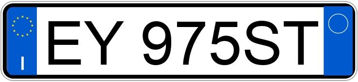 Numer rejestracyjny EY975ST posiada MERCEDES Classe S