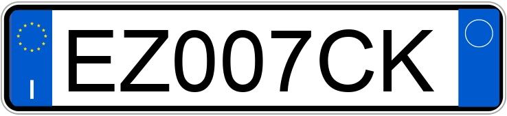 Numer rejestracyjny EZ007CK posiada FORD Fiesta 6a serie