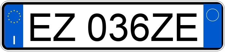 Numer rejestracyjny EZ036ZE posiada JAGUAR F-Type