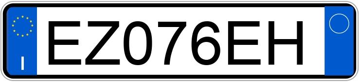 Numer rejestracyjny EZ076EH posiada FIAT Panda 3a serie Numer rejestracyjny EZ076EH posiada FIAT Panda 3a serie