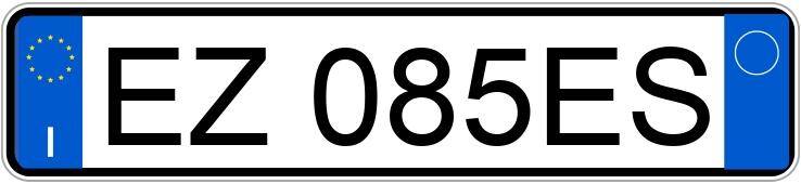 Numer rejestracyjny EZ085ES posiada TOYOTA RAV4 4a serie