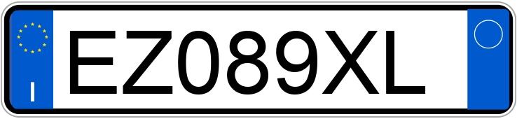 Numer rejestracyjny EZ089XL posiada FIAT 500X Numer rejestracyjny EZ089XL posiada FIAT 500X