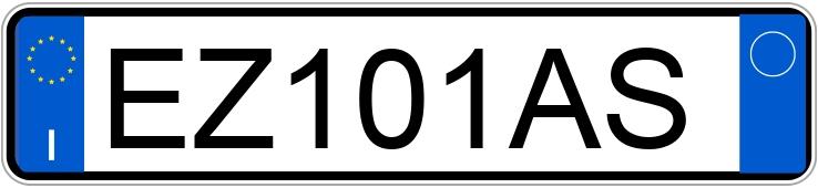 Numer rejestracyjny EZ101AS posiada FIAT Multipla 2a serie