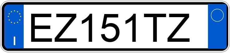 Numer rejestracyjny EZ151TZ posiada PEUGEOT 208 1o serie