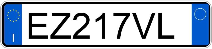Numer rejestracyjny EZ217VL posiada TOYOTA Yaris 3a serie