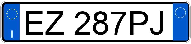 Numer rejestracyjny EZ287PJ posiada MITSUBISHI Space Star 2a serie Numer rejestracyjny EZ287PJ posiada MITSUBISHI Space Star 2a serie