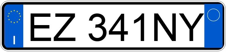 Numer rejestracyjny EZ341NY posiada AUDI A4 4a serie Numer rejestracyjny EZ341NY posiada AUDI A4 4a serie