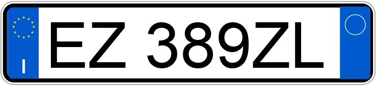 Numer rejestracyjny EZ389ZL posiada VOLKSWAGEN Passat 8a serie