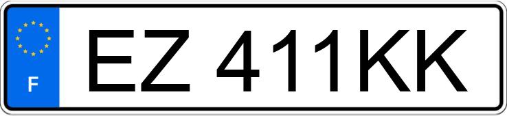 Numer rejestracyjny EZ411KK posiada VOLVO XC60