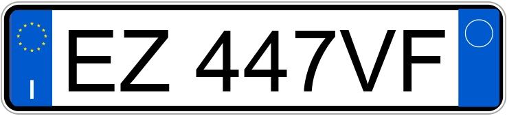 Numer rejestracyjny EZ447VF posiada FORD Fiesta 6a serie Numer rejestracyjny EZ447VF posiada FORD Fiesta 6a serie