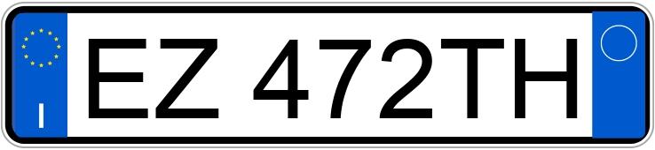 Numer rejestracyjny EZ472TH posiada OPEL Mokka 1a serie