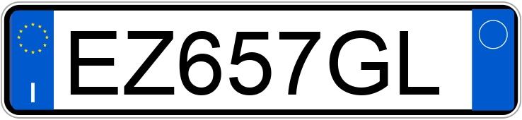 Numer rejestracyjny EZ657GL posiada CITROEN C3 2a serie