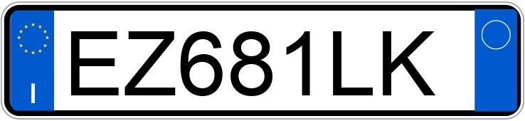 Numer rejestracyjny EZ681LK posiada MERCEDES Classe C