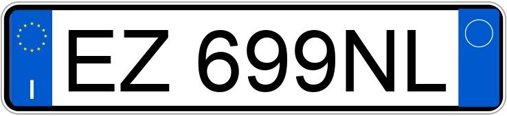 Numer rejestracyjny EZ699NL posiada DS DS 5