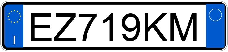 Numer rejestracyjny EZ719KM posiada AUDI A1-S1