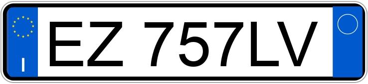 Numer rejestracyjny EZ757LV posiada FIAT Punto 4a serie