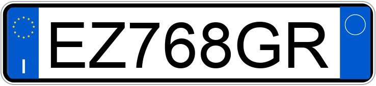 Numer rejestracyjny EZ768GR posiada BMW X4 Numer rejestracyjny EZ768GR posiada BMW X4