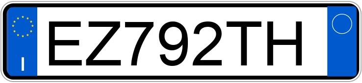 Numer rejestracyjny EZ792TH posiada FORD Fiesta 6a serie