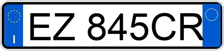 Numer rejestracyjny EZ845CR posiada OPEL Mokka 1a serie Numer rejestracyjny EZ845CR posiada OPEL Mokka 1a serie