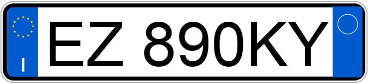 Numer rejestracyjny EZ890KY posiada CITROEN C4 Picasso