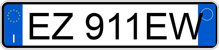 Numer rejestracyjny EZ911EW posiada FIAT 500L