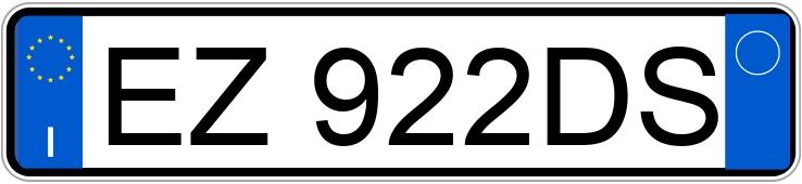 Numer rejestracyjny EZ922DS posiada ALFA ROMEO Giulietta Numer rejestracyjny EZ922DS posiada ALFA ROMEO Giulietta