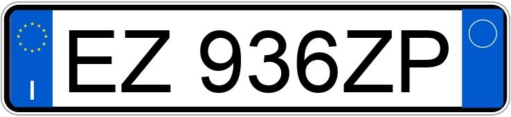 Numer rejestracyjny EZ936ZP posiada NISSAN Micra 4a serie Numer rejestracyjny EZ936ZP posiada NISSAN Micra 4a serie