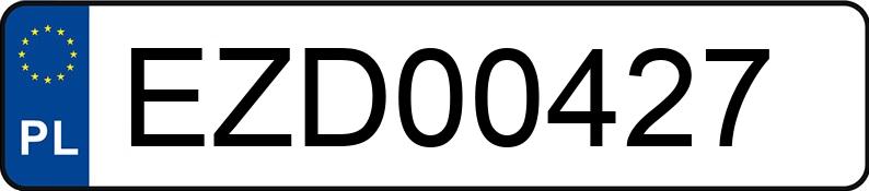 Numer rejestracyjny EZD 00427 posiada FORD Mondeo 2.0 MR`07 E4 Gold X - EZD00427 Numer rejestracyjny EZD 00427 posiada FORD Mondeo 2.0 MR`07 E4 Gold X - EZD00427
