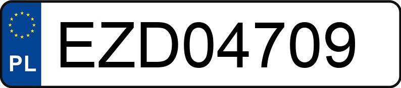 Numer rejestracyjny EZD 04709 posiada TOYOTA RAV 4 2.0 MR`16 E6 Prestige 4x4 - EZD04709