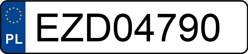 Numer rejestracyjny EZD 04790 posiada OPEL ASTRA - EZD04790