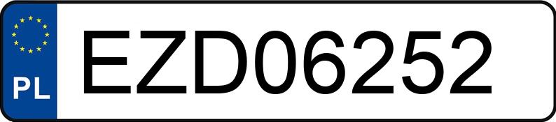 Numer rejestracyjny EZD 06252 posiada LEXUS GS430 - EZD06252