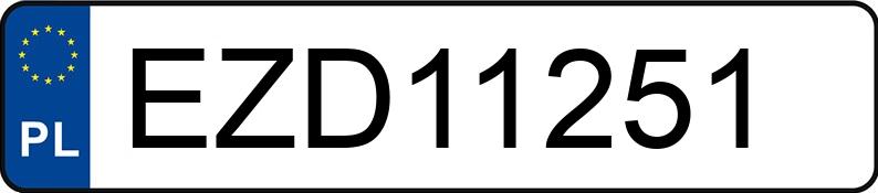 Numer rejestracyjny EZD 11251 posiada CITROEN C3 - EZD11251 Numer rejestracyjny EZD 11251 posiada CITROEN C3 - EZD11251
