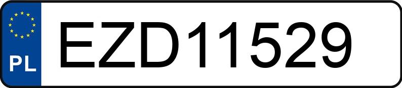 Numer rejestracyjny EZD 11529 posiada VOLVO S60 - EZD11529