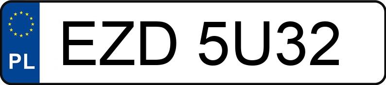 Numer rejestracyjny EZD 5U32 posiada VOLVO XC60 - EZD5U32 Numer rejestracyjny EZD 5U32 posiada VOLVO XC60 - EZD5U32