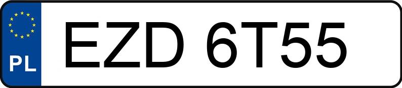 Numer rejestracyjny EZD 6T55 posiada NISSAN Juke MR`10 E5 Visia - EZD6T55 Numer rejestracyjny EZD 6T55 posiada NISSAN Juke MR`10 E5 Visia - EZD6T55