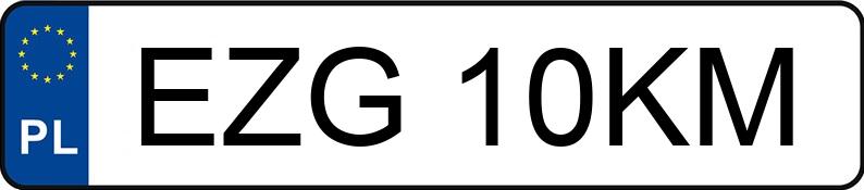 Numer rejestracyjny EZG 10KM posiada FIAT 170/700 - EZG10KM