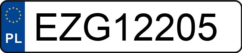Numer rejestracyjny EZG 12205 posiada HONDA CR-V 2.0 - EZG12205 Numer rejestracyjny EZG 12205 posiada HONDA CR-V 2.0 - EZG12205