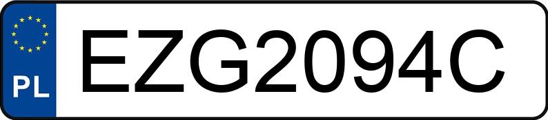 Numer rejestracyjny EZG 2094C posiada FIAT FREEMONT - EZG2094C