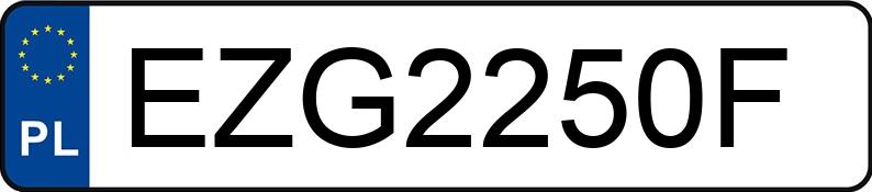 Numer rejestracyjny EZG 2250F posiada AUDI A4 AVANT - EZG2250F Numer rejestracyjny EZG 2250F posiada AUDI A4 AVANT - EZG2250F