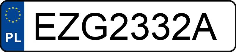 Numer rejestracyjny EZG 2332A posiada FIAT Bravo II 1.9 M-jet MR`07 E4 Emotion - EZG2332A