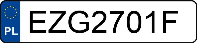 Numer rejestracyjny EZG 2701F posiada OPEL Astra Cabrio MR`01 E3 Astra Cabrio MR`01 E3 - EZG2701F